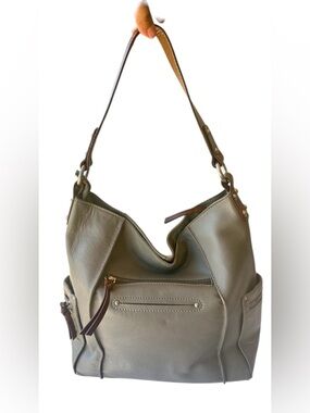 Alberta  Leather Hobo Nino Bossi Bag